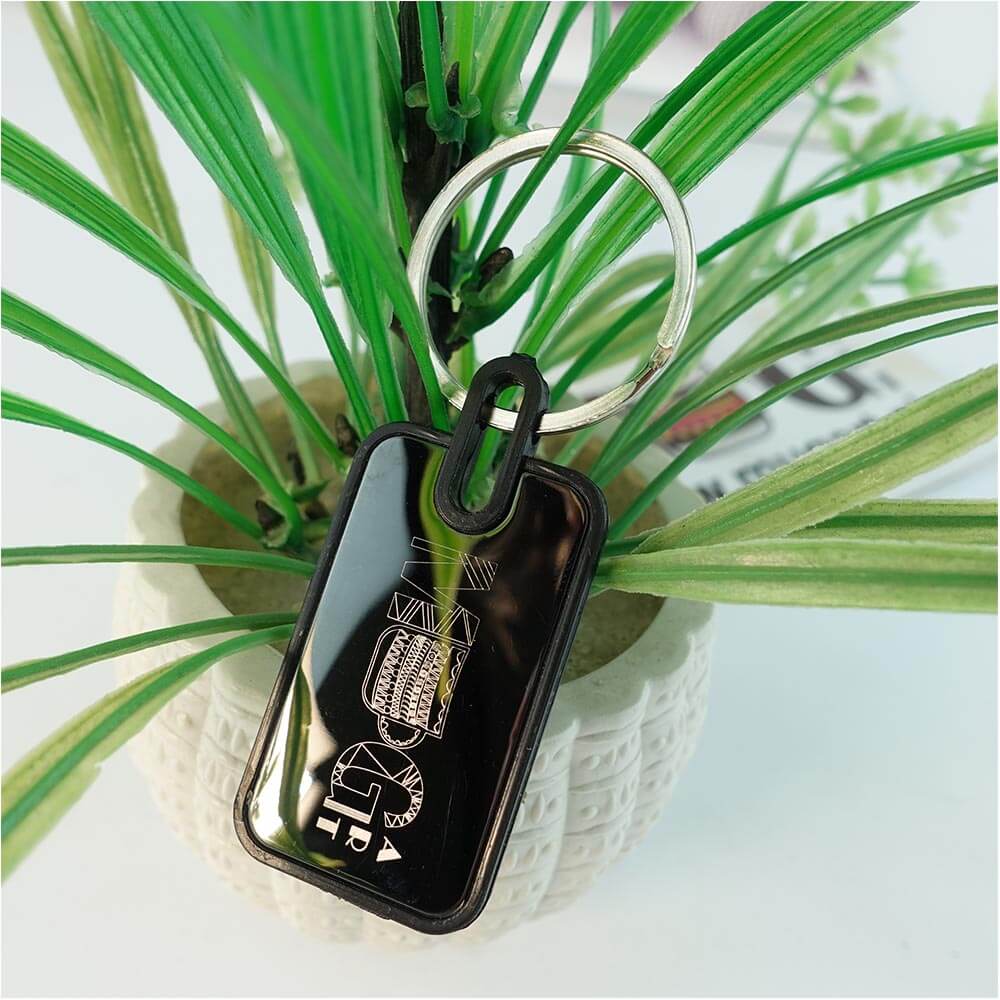 Metallic Keychain