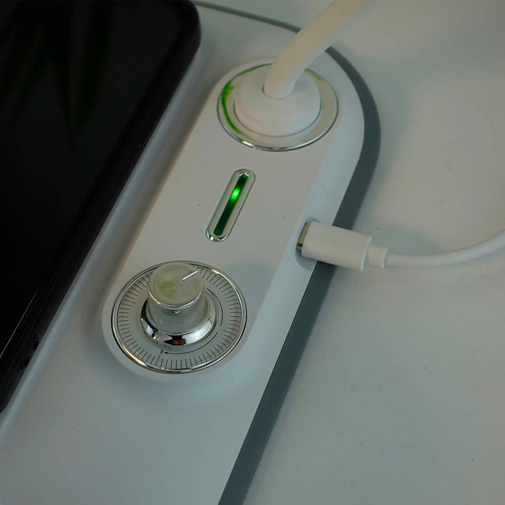 3-in-1 Wireless Charging Station with Adjustable Lamp & Alarm Clock