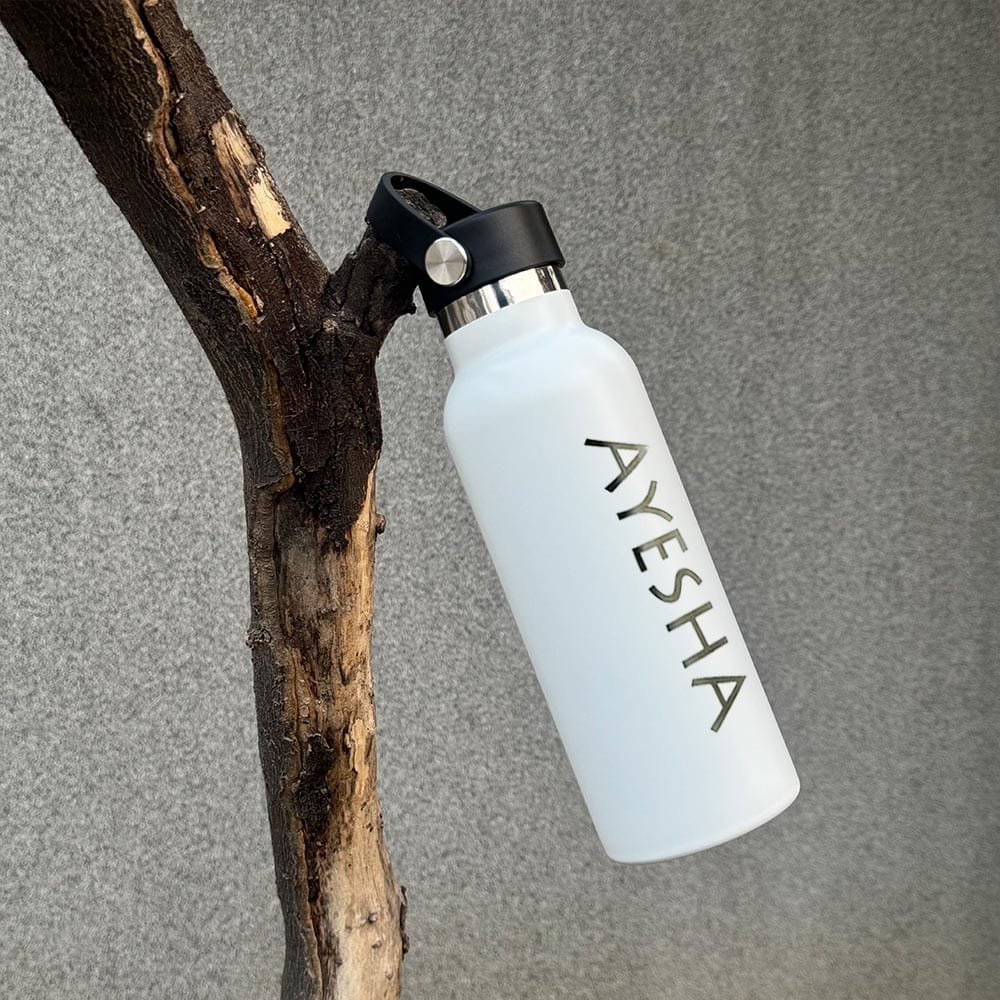 Premium Insulated Water Bottle with Handle Personalized