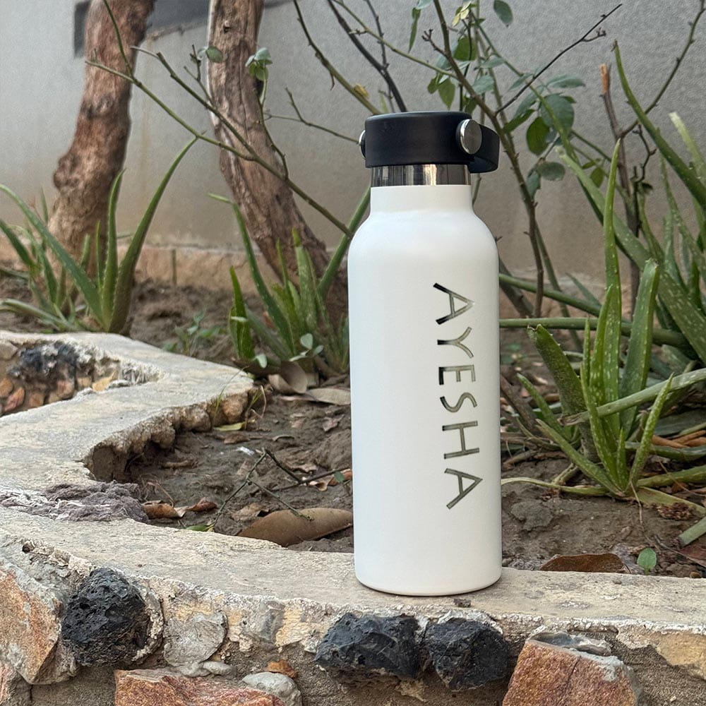 Premium Insulated Water Bottle with Handle Personalized