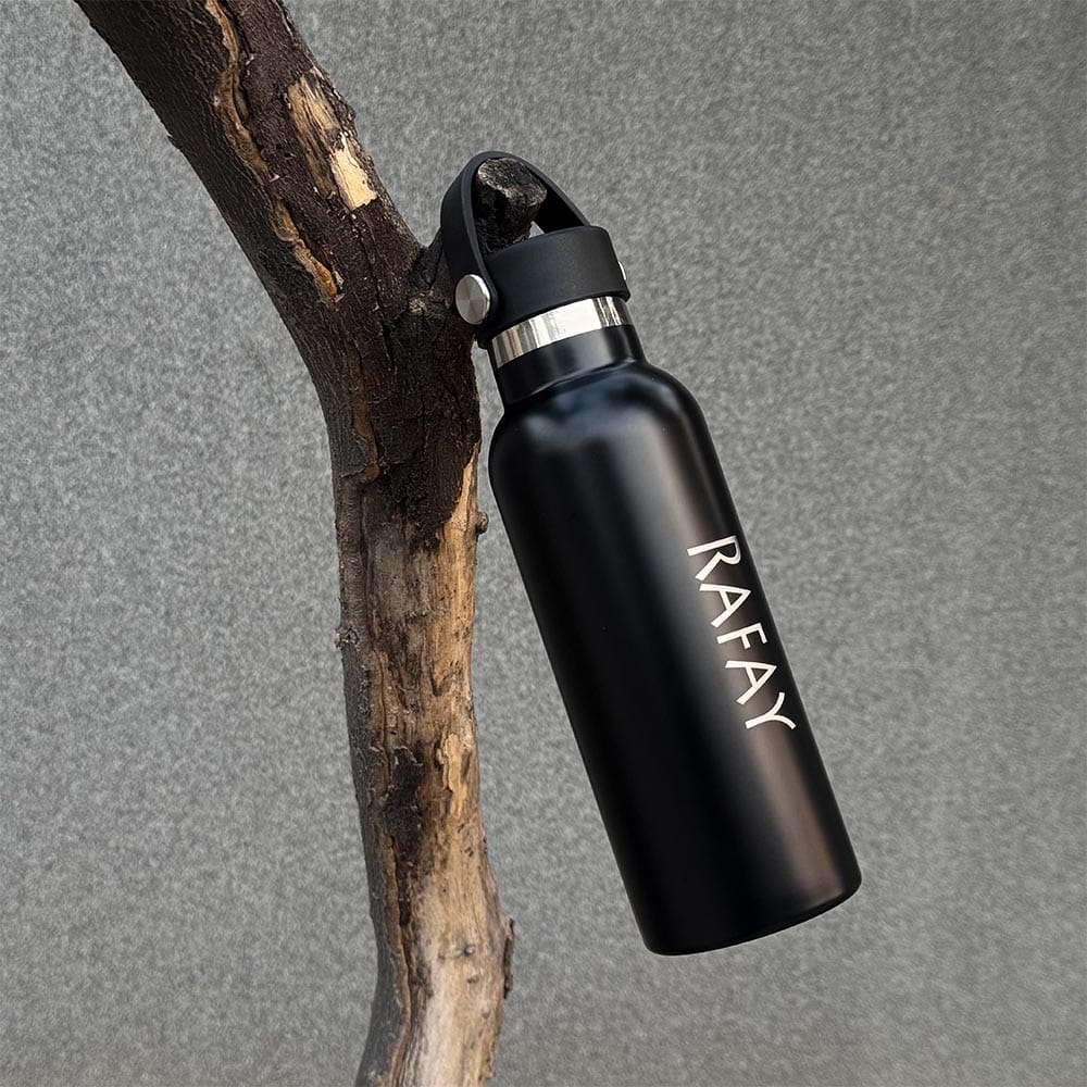 Premium Insulated Water Bottle with Handle Personalized