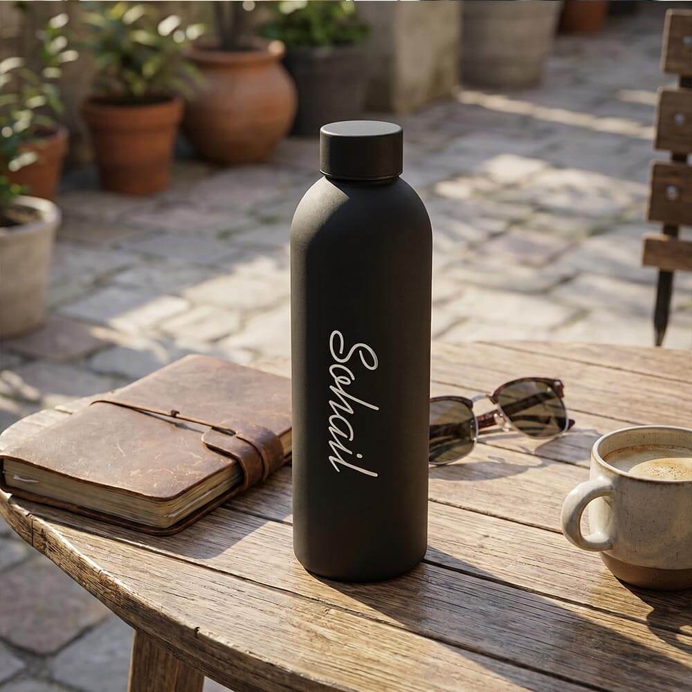 Matte Hot & Cold Minimal Style Bottle