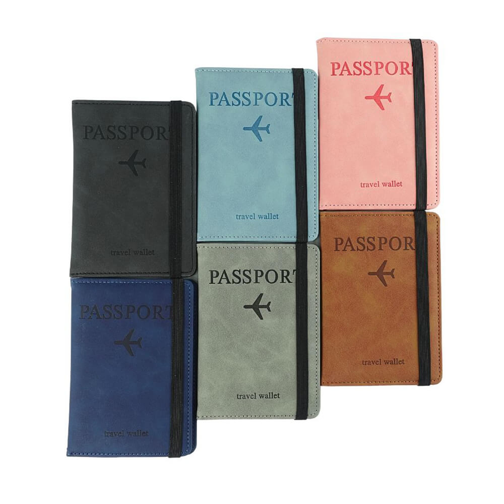 Executive Passport Holder RFID Travel Wallet