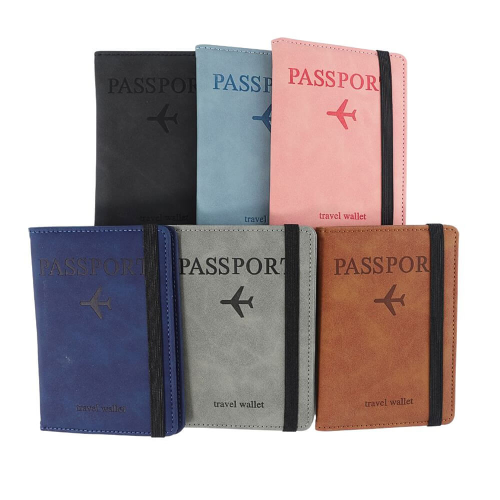 Executive Passport Holder RFID Travel Wallet