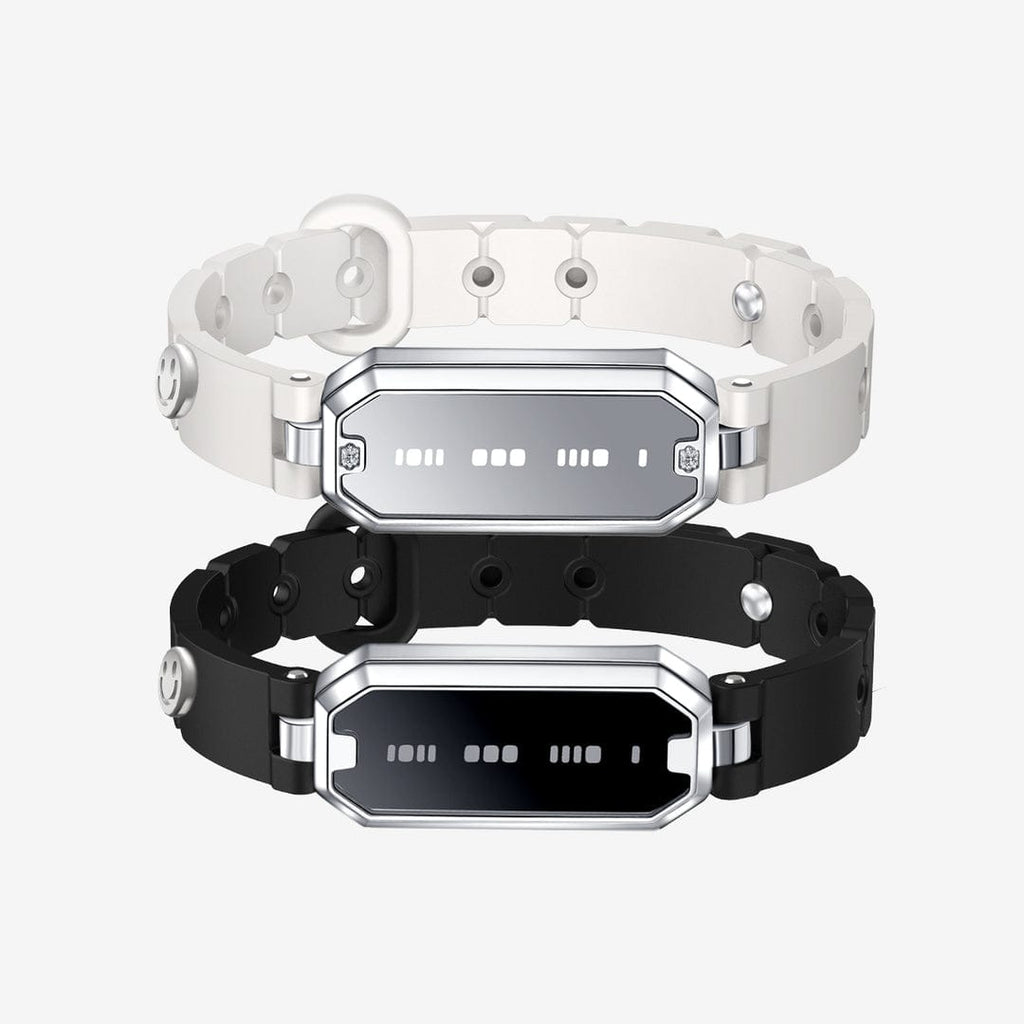 Connected Hearts: "I Miss You" Touch &amp; Vibration Bracelets (Pair)