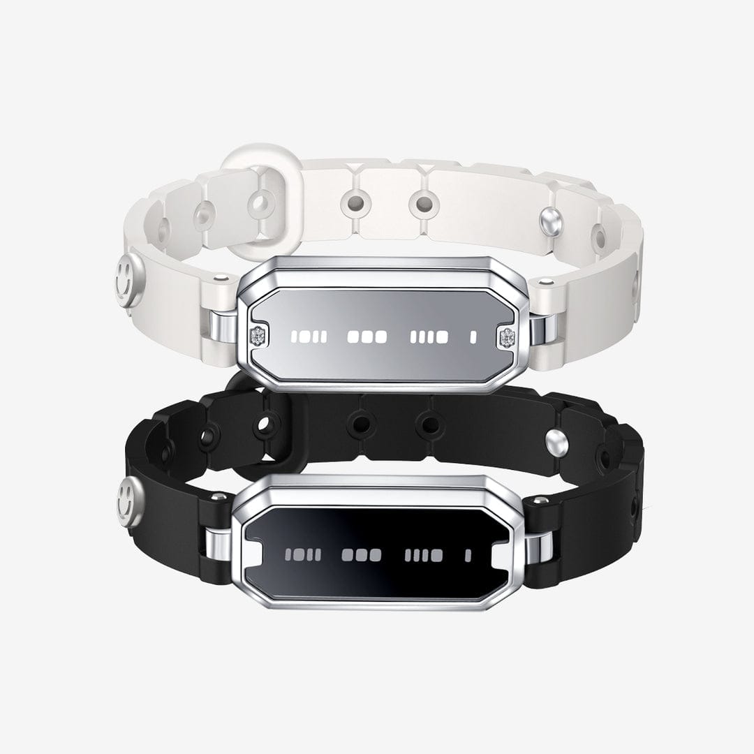 Connected Hearts: "I Miss You" Touch &amp; Vibration Bracelets (Pair)