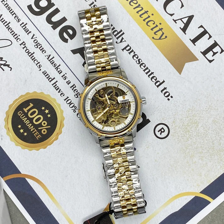 SKELETON AUTOMATIC WATCH FOR MEN