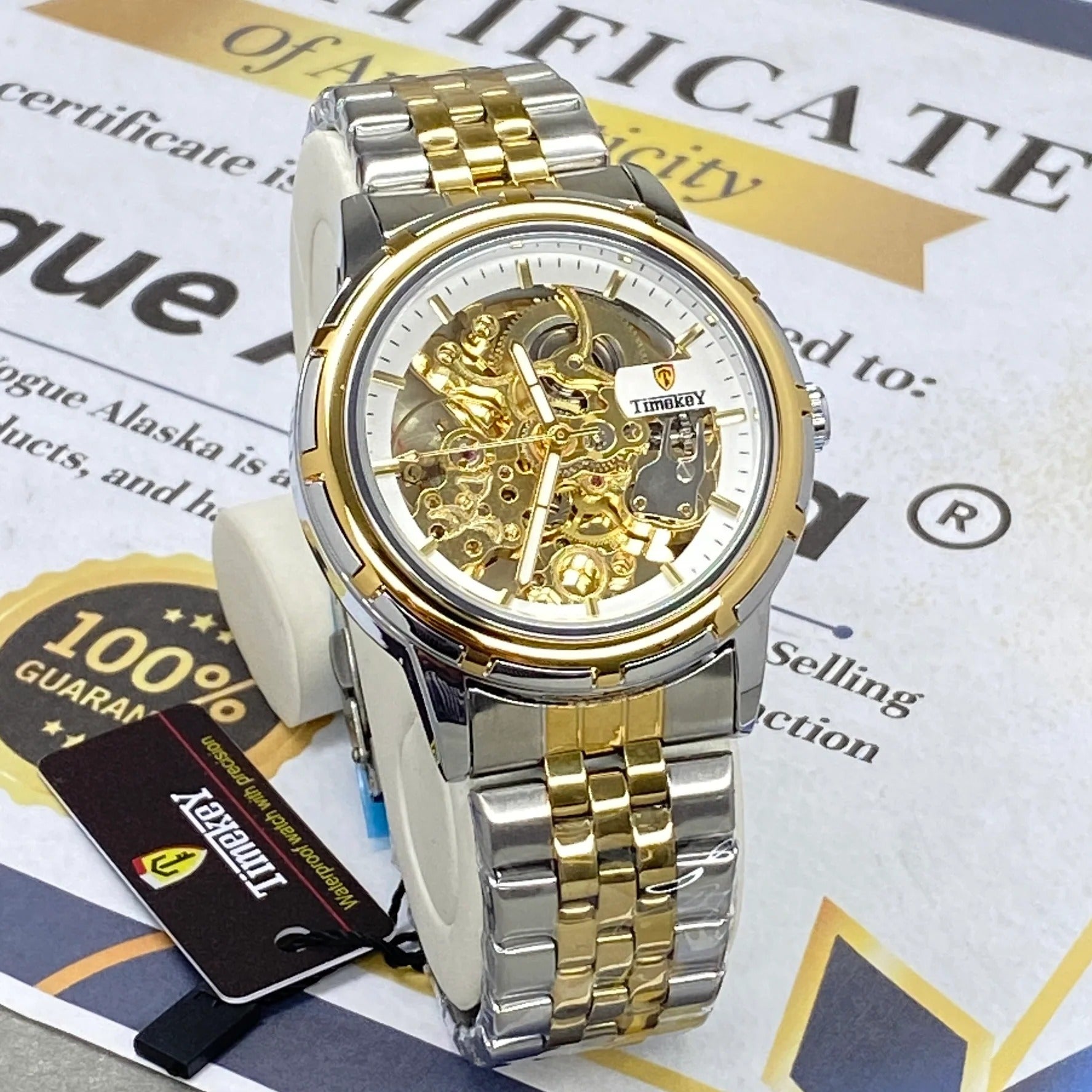 SKELETON AUTOMATIC WATCH FOR MEN